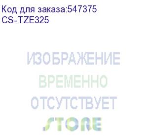 купить картридж cactus cs-tze325, tze-325, 9мм, белый шрифт, черный фон, 8м ( cs-tze325 (cactus)