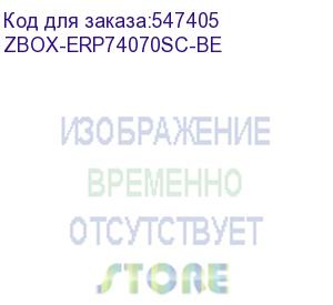 купить платформа мини пк zotac zbox-erp74070sc-be, nvidia rtx4070 super, intel i7-14700, 2x ddr5 sodimm slots, m2 ssd slot, 2.5 sataiii bay, wifi, bt, 2.5g lan, glan, 3x dp, hdmi, eu+uk plug, black (zotac)