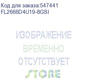 купить память оперативная/ foxline dimm 8gb 2666 ddr4 cl19 fl2666d4u19-8gsi