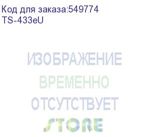 купить сетевое хранилище/ channel qnap network raid drive, 4 3.5 /2.5 compartments, 2 2.5 gbps ports, arm cortex-a55 2.0ghz, 4 gb ddr4. ts-433eu