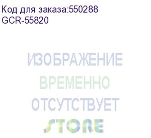 купить gcr конвертер-переходник 1.5m prof usb 2.0 am / db9 rs-232 c чипсетом pl2303gs, черно-прозрачный, двойной экран с армированием, gcr-55820 (greenconnect)