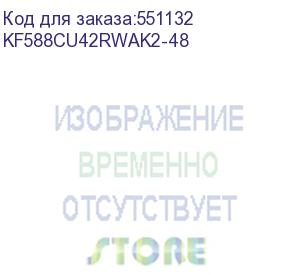 купить модуль памяти kingston 48gb ddr5 8800 fury renegade white rgb on-die ecc cudimm cl42 kit 2*24gb kf588cu42rwak2-48