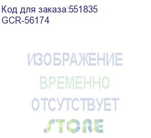 купить gcr pro патч-корд оптический 5.0m переходной sc/apc - sc/upc simplex одномодовый sm 9/125, lszh, черный, gcr-56174 (greenconnect)