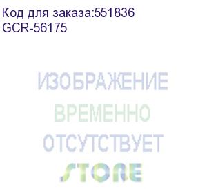 купить gcr pro патч-корд оптический 50.0m переходной sc/apc - sc/upc simplex одномодовый sm 9/125, lszh, черный, gcr-56175 (greenconnect)