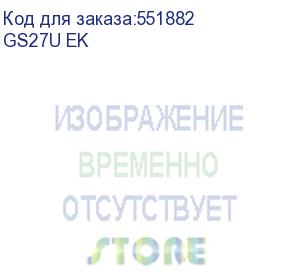 купить монитор 27 gigabyte gs27u ek black (ips, 2xhdmi 2.1, 1xdp1.4, 350кд/м2, 1000:1, 1,07млрд, 1мс, 178/178, 3840 x 2160(uhd), 160гц)
