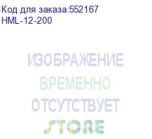 купить battery parus electro, professional series hml-12-200, voltage 12v, capacity 200ah (discharge 10 hours), max. discharge current (5sec) 1000a, max. charge current 60a, lead-acid type agm, bolt terminals m8, lxwxh 522x238x218mm., total height with terminals