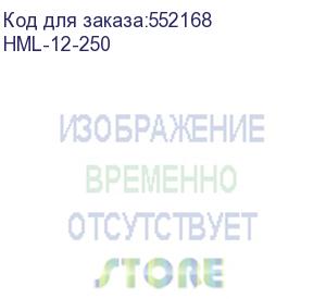купить battery parus electro, professional series hml-12-250, voltage 12v, capacity 250ah (discharge 10 hours), max. discharge current (5sec) 1250a, max. charge current 75a, lead-acid type agm, bolt terminals m8, lxwxh 520x269x221mm, total height with terminals 