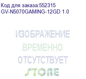 купить видеокарта gigabyte pci-e 5.0 gv-n5070gaming-12gd 1.0 nvidia geforce rtx 5070 12gb 192bit gddr7 2512/28000 hdmix1 dpx3 hdcp ret gigabyte