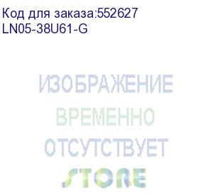 купить itk linea n 38u 600х1000мм стек. пер. дв. чер. ln05-38u61-g