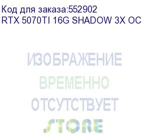 купить видеокарта msi nvidia geforce rtx 5070ti rtx 5070ti 16g shadow 3x oc 16гб shadow 3x, gddr7, oc, ret