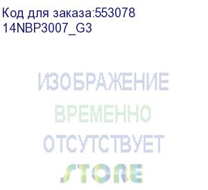 купить ноутбук irbis 14nbp3007 14 fhd (1920x1080) ips 300cd,core i5-13600h,16gb ddr4-3200(1),512gb ssd,wi-fi 6+bt 5,46wh,metal case,kbd backlit,fps,tpm 2.0,1.55kg,black,3y warranty,win11pro (14nbp3007_g3)