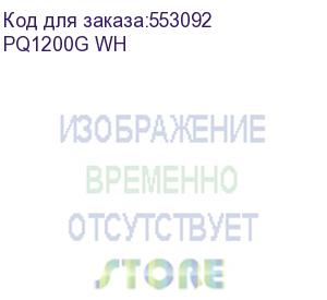 купить блок питания deepcool gamerstorm pq1200g wh (atx 3.1, 1200w, full cable management, 120mm fan, 80+ gold, active pfc + half bridge + dc/dc, full japanese capasitors, gen5 pcie, белый) ret (r-pqc00g-fd0w-wgeu-v1)