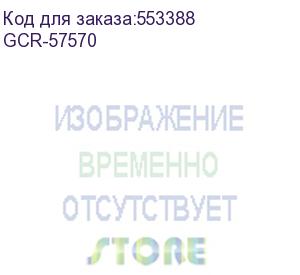 купить gcr pro патч-корд prof кат.7 ethernet 50.0m f/ftp, rj45, cu, 28 awg, текстиль, белый, литой, экранированные коннекторы, t568b, gcr-57570 (greenconnect)