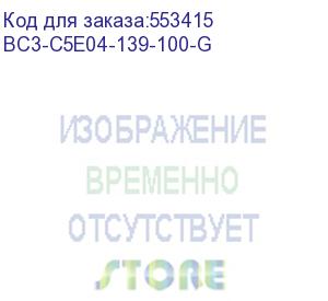 купить каб. в. п. u/utp кат. 5e 4 пары ldpe 1м чер. (100м) generica (itk) bc3-c5e04-139-100-g