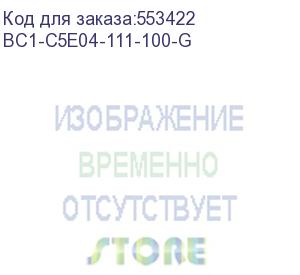 купить каб. в. п. u/utp кат. 5e 4 пары pvc 1м сер. (100м) generica (itk) bc1-c5e04-111-100-g