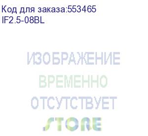 купить наконечник-гильза с изолированным фланцем для жилы сечением 2,5кв.мм, длина контактной части 8мм, синий (ншви 2.5-08) (dkc) if2.5-08bl