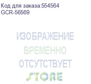 купить gcr pro кабель питания prof 0.5m, с19 - с14, черный, 3*1,5mm, медь (greenconnect) gcr-56569