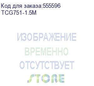 купить кабель/ кабель соединительный dp-dp 1.4v 8k@60hz r-angle 1.5м, медь, telecom pro tcg751-1.5m