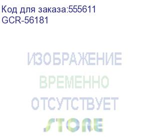 купить gcr pro патч-корд оптический 75.0m переходной sc/apc - sc/upc simplex одномодовый sm 9/125, lszh, черный, gcr-56181 (greenconnect)