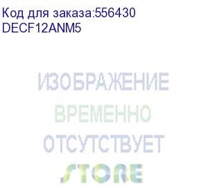 купить donel розетка dec rj45 utp кат.5e, 1мод., черн. матовая (22.5х45мм) decf12anm5