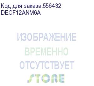 купить donel розетка dec rj45 utp кат.6a, 1мод., черн. матовая (22.5х45мм) decf12anm6a