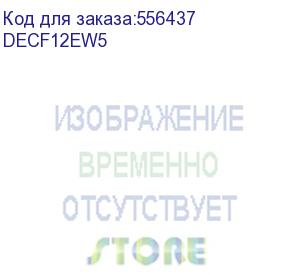 купить donel розетка dec rj45 utp кат.5e, 2мод., бел. (45х45мм), серия (тип) dec decf12ew5