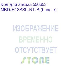 купить системная плата/ supermicro mbd-h13ssl-nt-b, atx, 1xsp5 amd epyc 9004/9005, 12x dimm ddr5 6000 mt/s, ast2600, 8x sata3, 3x pcie 5.0 x16 slots, 2x pcie 5.0 x8 slots, 2x m.2 pcie 5.0 x4 sata/nvme (m-key 2280/22110), 2x 10gbase-t lan ports via broadcom bcm57
