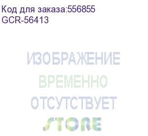 купить gcr pro удлинитель prof черный, 10.0m, евровилка угловая schuko - евророзетка, 3*1,0mm, медь, gcr-56413 (greenconnect)