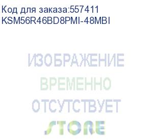 купить оперативная память kingston server premier 48gb 5600mt/s ddr5 ecc reg cl46 dimm 2rx8 micron b renesas (ksm56r46bd8pmi-48mbi)