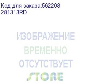 купить хомут многоразовый, мягкий, на тканевой основе 12,5х130мм, красный (dkc) 281313rd