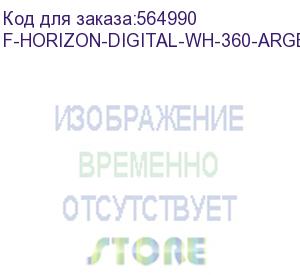купить система жидкостного охлаждения/ water cooling system thermalright frozen horizon 360 digital (360mm, led temp., white, argb/ fans: 3x120mm, 68.9cfm, 28.2dba, 2000rpm/ pump height 53.2mm, rad thickness 27mm/ s: 1700, 1200, 1851, 115x, am5, am4) f-horizon-d
