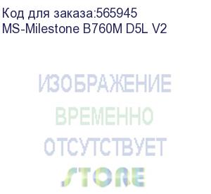 купить материнская плата maxsun ms-milestone b760m d5l v2, lga1700, b760, 2*ddr5, 4*sata3, 2*m.2, 4*usb 3.2, 2*usb 2.0, 1*pciex16, 1*pciex4, 1*pciex1, dp+hdmi, matx
