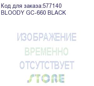 купить кресло игровое a4tech bloody gc-660, искусственная замша, до 150кг, механизм со смещенной осью, регулируемые 4d подлокотники, черный bloody gc-660 black