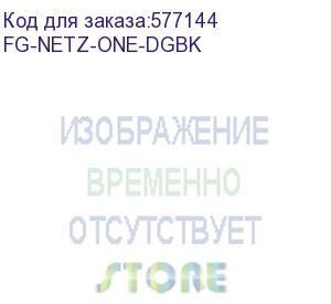 купить кресло foxgear netz one, сетка/ткань, до 140кг, топ-ган люкс, регулируемые 2d подлокотники, черный fg-netz-one-dgbk