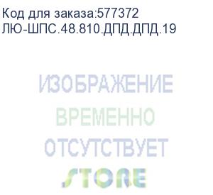 купить лю-шпс.48.810.дпд.дпд.19 (лан юнион шкаф напольный телекоммуникационный серверный, серия вигор, 48u, 800х1070мм, передние и задние двери двустворчатые перфорированные, цвет черный) lan union