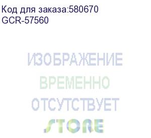 купить gcr pro патч-корд prof кат.7 ethernet 5.0m f/ftp, rj45, cu, 28 awg, в оплетке текстиль, черный, литой, экранированные коннекторы, t568b, gcr-57560