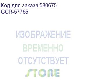 купить gcr pro удлинитель патч-корда prof 0.5m, в оплетке текстиль, кат.8 ethernet, s/ftp, медь, 26 awg, черный, экранированные коннекторы, t568b, gcr-57765