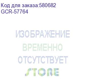 купить gcr pro удлинитель патч-корда prof 5.0m, в оплетке текстиль, кат.7, f/ftp, медь, 28 awg, черный, экранированные коннекторы, t568b, gcr-57764