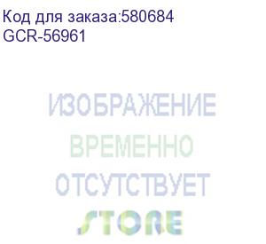 купить gcr патч-корд 15.0m lszh utp кат.6а, черный, коннектор abs, 24 awg, ethernet high speed 10 гбит/с, rj45, t568b, gcr-56961