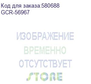 купить gcr патч-корд 1.5m lszh utp кат.6а, серый, коннектор abs, 24 awg, ethernet high speed 10 гбит/с, rj45, t568b, gcr-56967