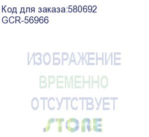 купить gcr патч-корд 1.5m lszh utp кат.6а, черный, коннектор abs, 24 awg, ethernet high speed 10 гбит/с, rj45, t568b, gcr-56966