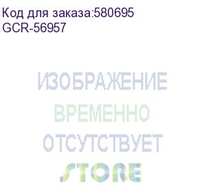купить gcr патч-корд 0.3m lszh utp кат.6а, черный, коннектор abs, 24 awg, ethernet high speed 10 гбит/с, rj45, t568b, gcr-56957