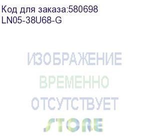 купить шкаф сетевой 19 linea n 38u 600х800 мм стеклянная передняя дверь черный (itk) ln05-38u68-g