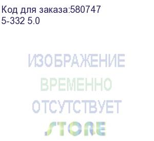 купить кабель соединительный аудио premier 5-332 5.0, jack 3.5 (m) - jack 3.5 (m), медный, 5м, gold, черный/серый