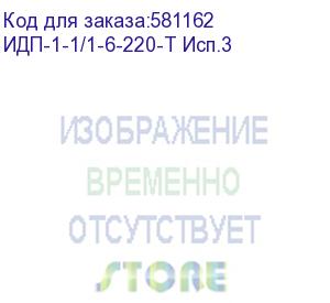 купить источник бесперебойного питания/ ибп русэлт идп-1-1/1-6-220-т исп.3, онлайн, стоечное исполнение, 6ква, 6квт, внешний блок батарей (в комплект не входит), шина постоянного тока 192в, шгв 438x550x133, вес 15кг. (ибп производства рф)