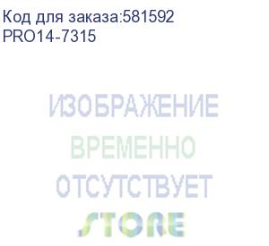 купить ноутбук dell pro 14 core ultra 7 265u 32gb ssd1tb intel graphics 14 ips fhd+ (1920x1200) linux grey wifi bt cam (pro14-7315) dell