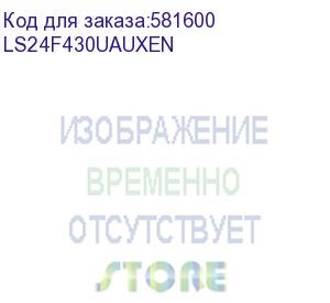 купить монитор samsung 24 essential s4 s24f430uauxen черный ips led 16:9 hdmi матовая has piv 1000:1 300cd 178гр/178гр 1920x1080 100hz dp fhd usb 5.4кг (ls24f430uauxen) samsung
