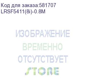 купить кабель/ slimline sasx8 (sff8654) - 2x oculink x4 (sff8611) pcie 4.0 80cm cable (lr-link) lrsf5411(8i)-0.8m