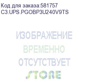 купить внешний блок акб для c3.ups.pgo10klts2u, 240в, 20х12вх9ач (км=1), 3u, монтажный комплект (болты, гайки, уши ) (c3s) c3.ups.pgobp3u240v9ts