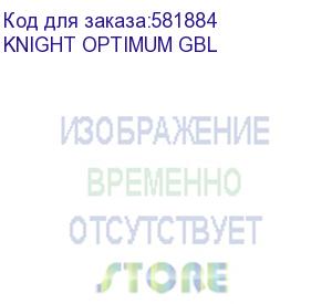 купить кресло игровое knight optimum, ткань, до 120кг, фиксированные подлокотники, серый/чёрный knight optimum gbl